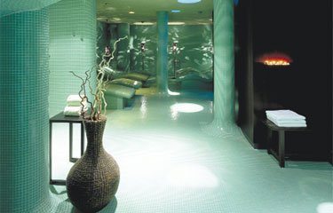 Der Sauna- und Wellnessbereich des Loisium Der Sauna- und Wellnessbereich des Loisium