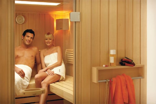 ökologisch relaxen in der Sauna