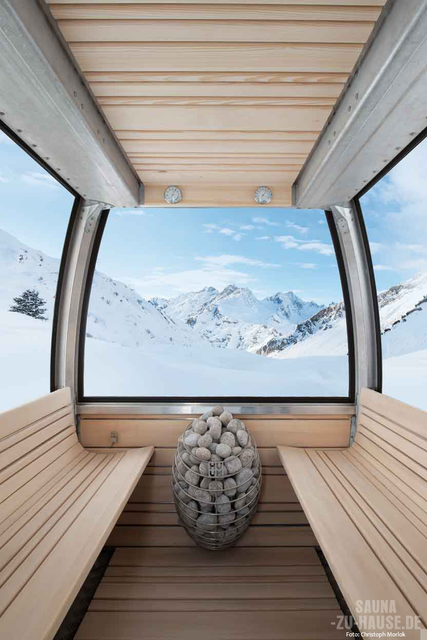 Saunaofen statt Ski und Snowboard SaunazuHause