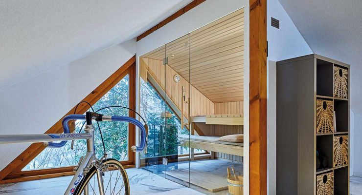 Auf Augenhöhe mit den Baumwipfeln