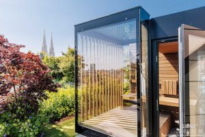 Saunaglück im Grünen